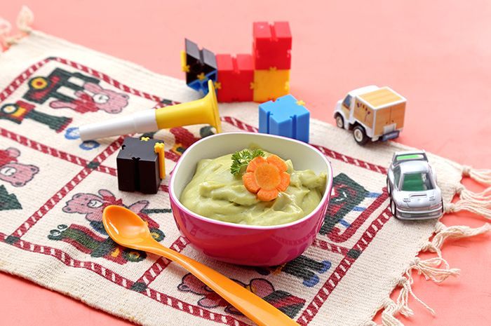 Bubur Saring Kentang & Kacang Polong