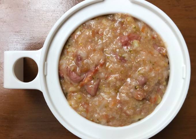 Nasi Tim Kacang Merah