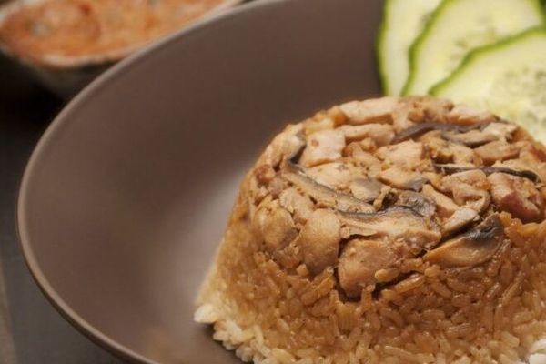 NASI TIM HATI AYAM BUMBU KECAP