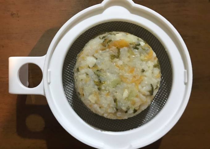 Nasi Tim Daging Kembang Kol