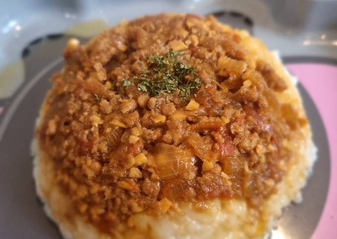 Nasi Tim Semur Daging