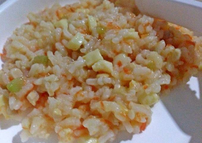 Nasi Tim Campur Tempe