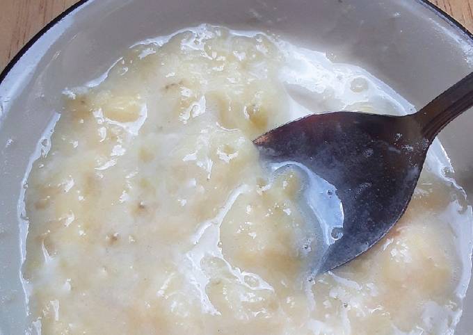 Bubur Pisang Susu