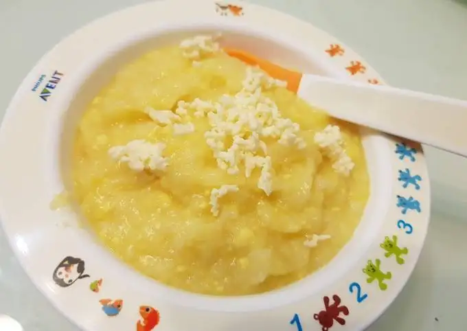 Bubur Keju Udang