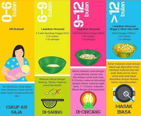 Tahapan Pengenalan Makanan Bertekstur